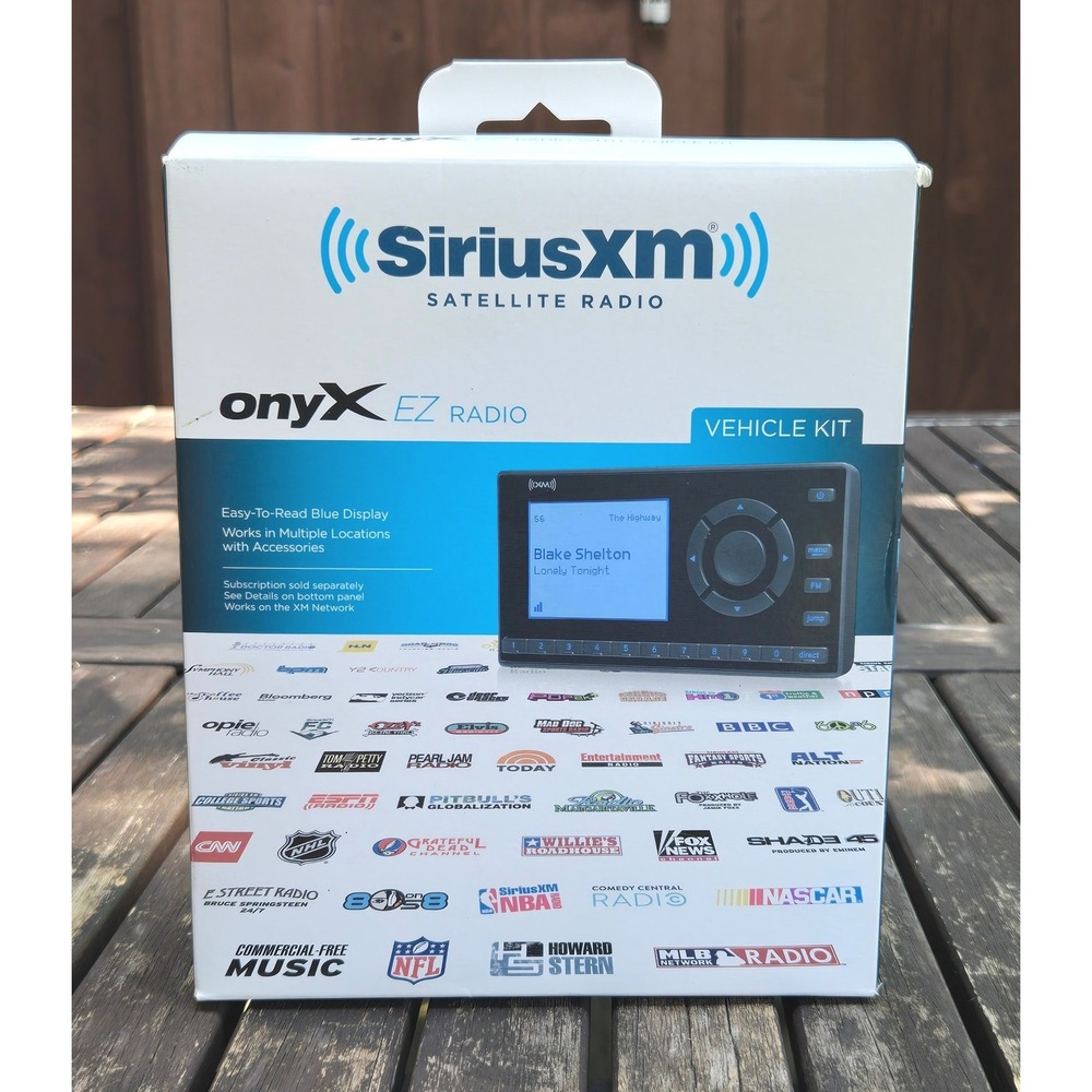 SiriusXM Onyx EZ Satellite Radio Vehicle Kit New Sealed Box Model XEZ1V1